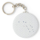 Marshall Islands Flag Map full size Keychain