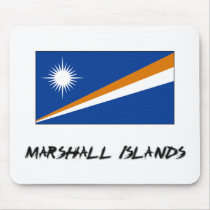 Marshall Islands Flag Mouse Mat