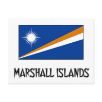 Marshall Islands Flag postcards by flagshirt Marshall Islands Flag postcards