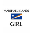 MARSHALL ISLANDS GIRL t-shirts
