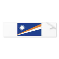 Marshall Islands National Flag bumper stickers