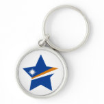 Marshall+Islands Star Key Chains