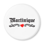 Marshall Islands Tattoo Style Fridge Magnet