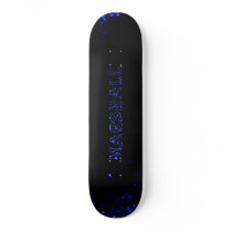 marshall lightning laser custom skateboard deck by mantisgraffix marshall lightning laser custom skateboard deck