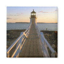 Marshall Point Lighthouse Maine Fridge Magnet