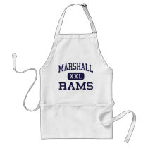 Marshall - Rams - Junior - Long Beach California aprons by customteamsportswear Marshall - Rams - Junior - Long Beach California aprons