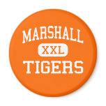 Marshall - Tigers - High - Marshall Minnesota Refrigerator Magnet