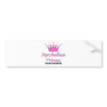Marshallese Princess bumper stickers