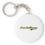 Marshalltown Iowa Classic Design keychains