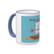 Marshmallow Smore Bring On The Cocoa Christmas Mug mug