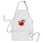 Marshmallow Toasting Dragon aprons