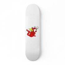 Marshmallow Toasting Dragon Skate Board