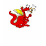 Marshmallow Toasting Dragon Tee Shirt