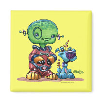 Marteenie Magnet by chiodobros Marteenie Magnet