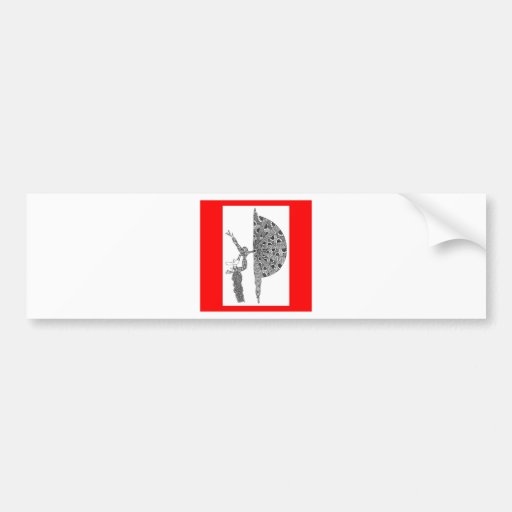 martha graham dancing bumper sticker