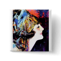 Martha Mansfield Pin
