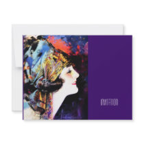 Martha Mansfield invitations