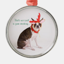 Martha the reindeer christmas ornaments