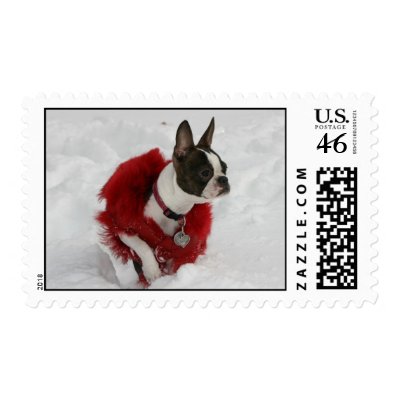 Martha's first snow stamps by MarthaBT