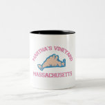 Martha's Vineyard "Map" Design. Coffee Mugs