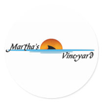Marthas Vineyard Shark stickers by thehatch Marthas Vineyard Shark stickers