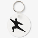 Martial Artist keychains