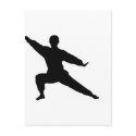 Martial Artist postcards