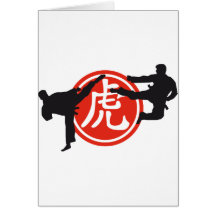 martial arts and chinese sign karten