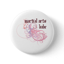 Martial Arts Babe buttons