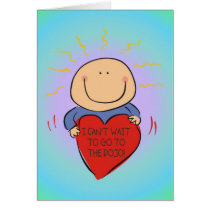 Martial Arts Baby Dojo Card for Sensei Mom Dad