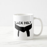 Martial Arts Black Belt Coffee Mug mugs