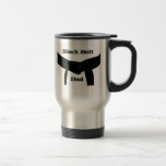 Martial Arts Black Belt Dad Travel Coffee Mug mugs