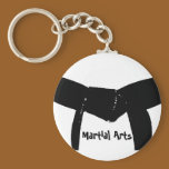 Martial Arts Black Belt Keychain keychains