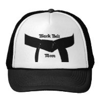 Martial Arts Black Belt Mom Hat