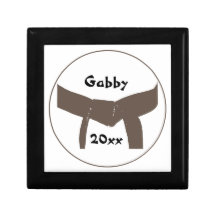 Martial Arts Brown Belt Gift Box