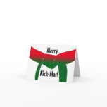 Martial Arts Christmas Card