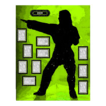 Martial Arts Collage 12 posters
