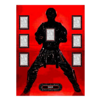 Martial Arts Collage Poster 01 posters