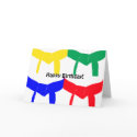 Martial Arts Colored Belts Happy Birthday Card by loraseverson Martial Arts Colored Belts Happy Birthday Card