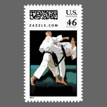 Martial Arts Customizable Stamp
