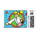 Martial Arts Excitement Postage Stamps view 1