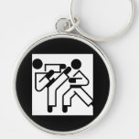 Martial Arts Figures Keychains