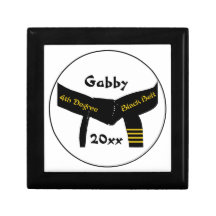 Martial Arts Fourth Degree Black Belt Gift Box
