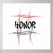 Martial Arts Honor Poster