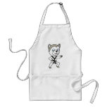 Martial Arts Husky Dog Aprons