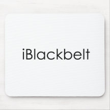 Martial Arts iBlackbelt Mousepad
