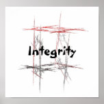 Martial Arts Integrity Poster