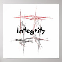 Martial Arts Integrity Poster