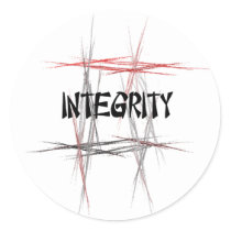 Martial Arts Integrity Sticker