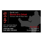 Martial Arts / Karate Business Card